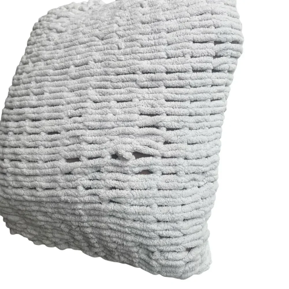 Handmade gray chunky